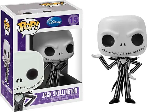 Фигурка Funko Pop Фанко Поп Кошмар перед Рождеством Джек Jack The Nightmare Before Christmas 10 см NBС JS 15