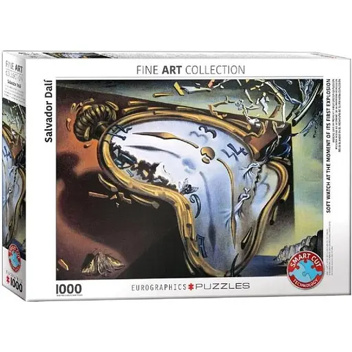 Пазл EuroGraphics Мягкие часы в момент первого взрыва Сальвадор Дали 1000 эл. (6000-0842)