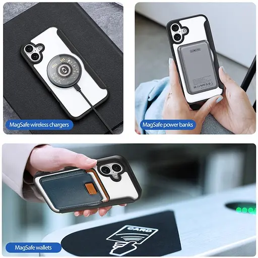 Чохол-книжка Dux Ducis Skin X Pro with MagSafe для Apple iPhone 16, 6.1 Black - фото 7