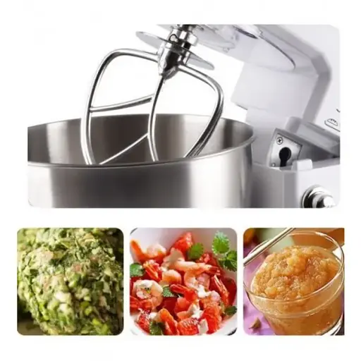 Кухонный комбайн тестомес миксер 3 в 1 на 6 скоростей Sokany SC-209 Multy 800 Вт - фото 5