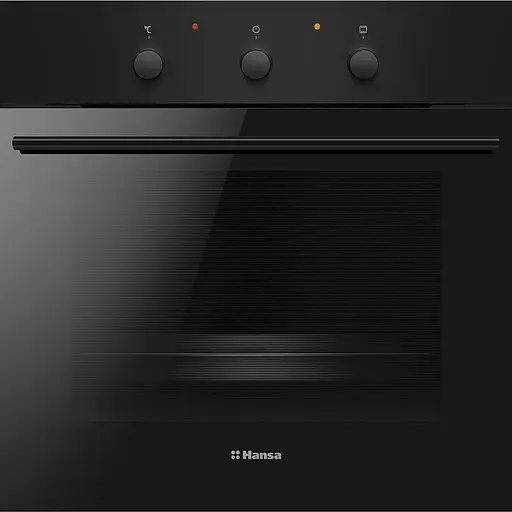 Духовка электрическая Hansa 60 см 62 л A гриль эмаль легкого очищения черный - фото 2