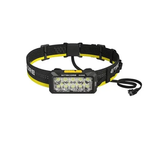 Ліхтар налобний Nitecore HU2000 NiteLab UHE 2000 люмен 1600 люмен 10 режимів USB Type-C (1088-6-1548) - фото 2