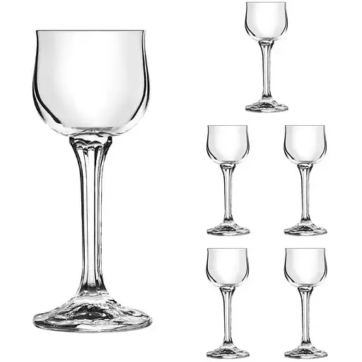 Набір чарок для лікеру Lora Селена 60 мл 6 шт. NGC106SETLIQ