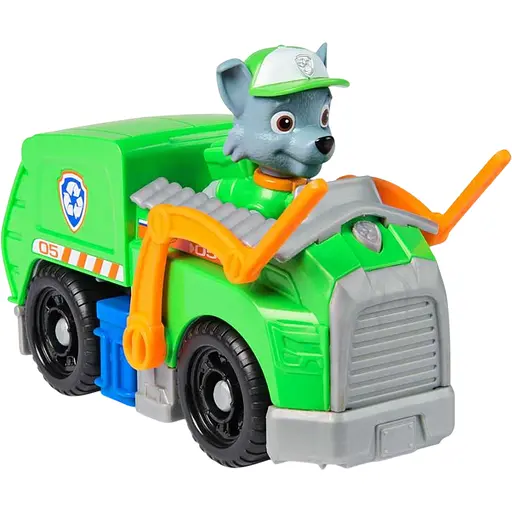 Игровой набор Paw Patrol базовый спасательный автомобиль с водителем Рокки (SM97237/6071213)