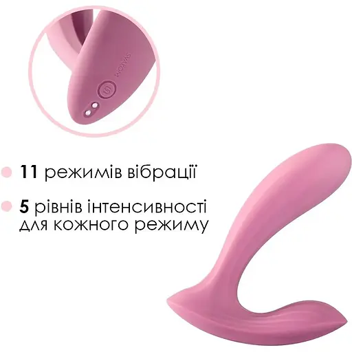 Смарт вібратор в трусики Svakom Erica Romantic Rose - фото 4