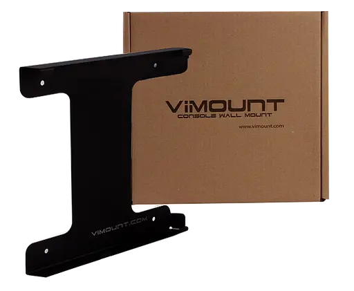 Крепление на стену ViMount PS4 Slim Wall Mount Holder Black (vim-102) [38207]
