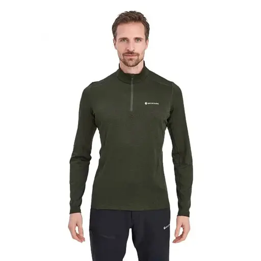 Термокофта Montane Dart XT Zip Neck L Midnight Grey (1004-MDXZNMNGN16) - фото 2
