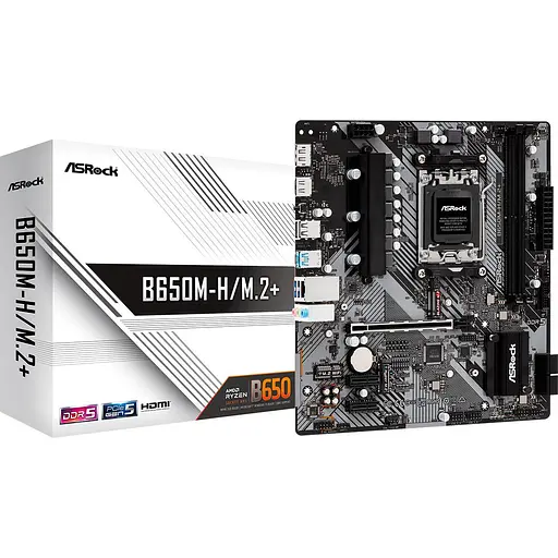 Материнська плата ASRock B650M-H/M.2+ [140028]