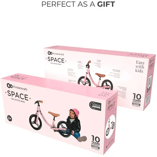 Беговел Kinderkraft Space Dark Pink (KRSPAC23PNK0000) - фото 2