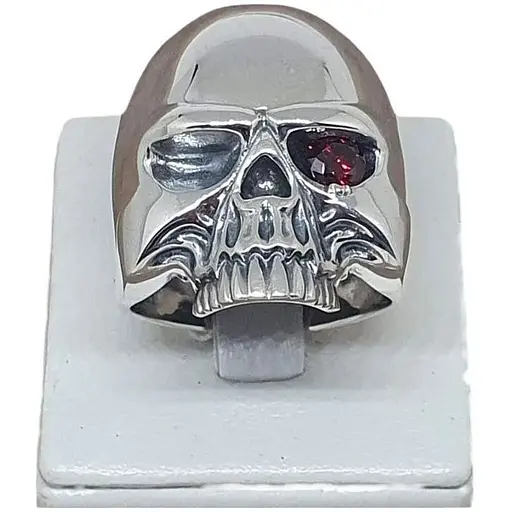 Серебряная мужская печатка Vegas Череп. 60002Ч 22