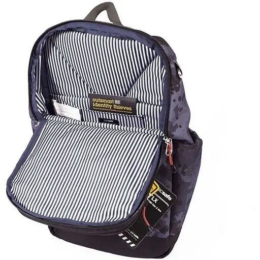 Рюкзак антивор Pacsafe Slingsafe LX500 21 л backpack черный-камуфляжный (45330802) - фото 6