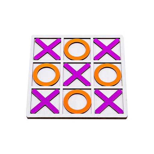 Настольная игра "Крестики-нолики" PuzzleOK Арт-13909, 11 элементов - фото 1