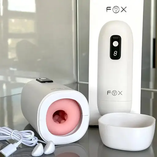 Мастурбатор с женскими стонами с вибрацией с наушниками - фото 2