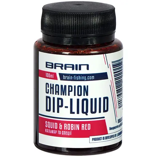 Діп-ліквід Brain Champion Squid & Robin Red (кальмар+специя) 100 ml