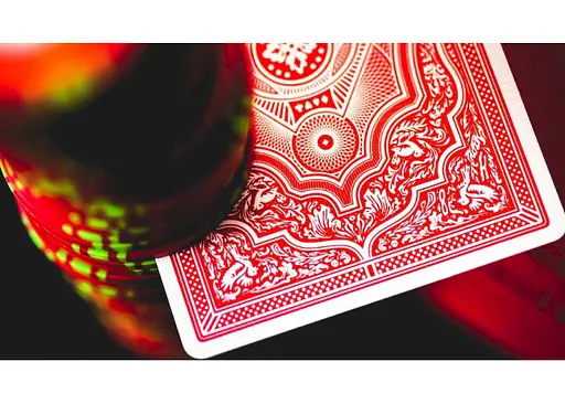 Карты игральные United States Playing Card Company Ellusionist Cohort Marked deck (red) (ВР_КГЕК) - фото 3