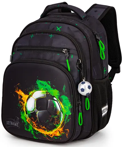 Ортопедичний шкільний рюкзак для хлопчика з М'ячем Winner /SkyName 37х30х18 см для молодших класів (R3-284)