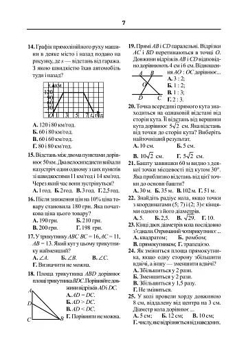 Математика. Тести для самостійної роботи та контролю знань. 9-10, 10-11 класи - фото 4