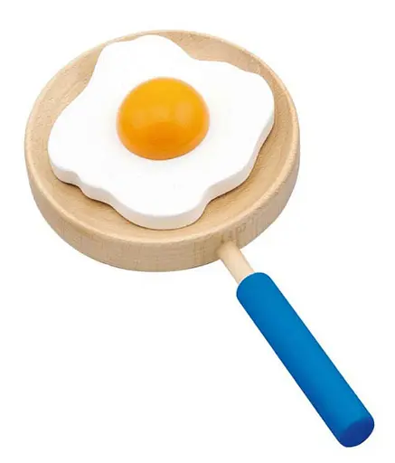 Детский кухонный набор Viga Toys 50115 Игрушечная посуда из дерева Голубая - фото 4