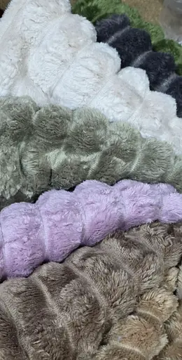 Плед Королівський шарпей Темно-коричневий м'який плед у смужку 1,50x2.20 м ширина смужки 4 - фото 4