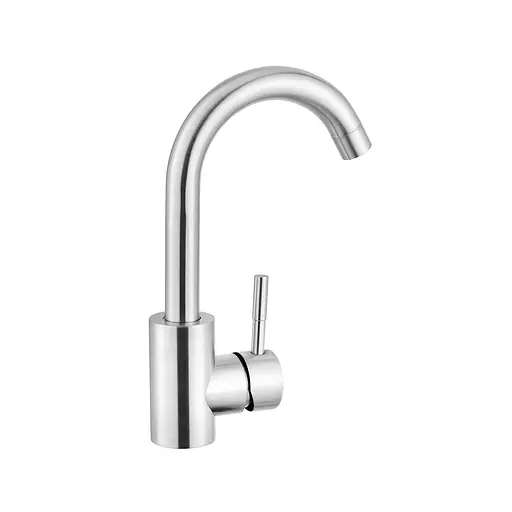 Смеситель для раковины Kroner KRP Edelstahl Klassisch - ESG011 CV022999 Хром матовый - фото 3