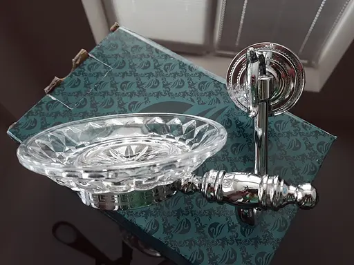 Мильниця Kugu Versace 207C, Хром - фото 2