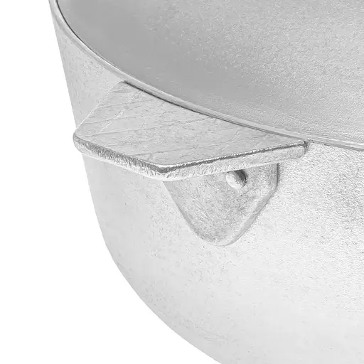 Алюминиевый сотейник с литыми ручками и крышкой 4 л, Полімет 86944 - фото 8