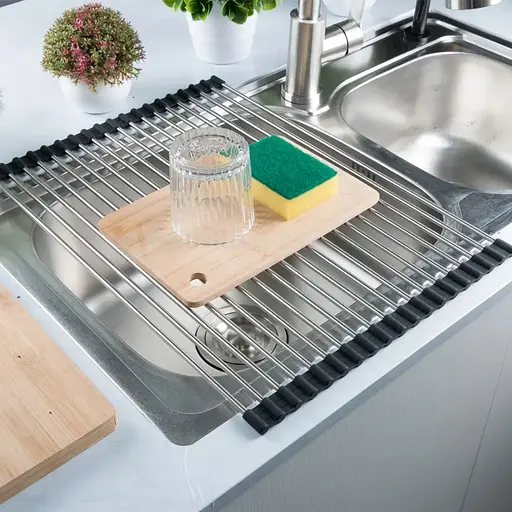 Комплект кухонной мойки и смесителя из нержавеющей стали NS-5742, Нержавеющая сталь - фото 7