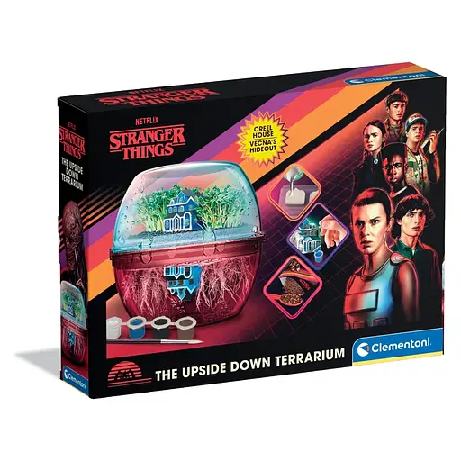 Набір для вирощування рослин - Дивні дива - Будинок Векни та Перевернутий світ - Clementoni 18802