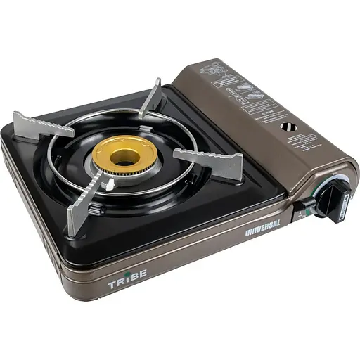 Портативна газова плита Tribe Universal Grey (T-HD-0003-grey) [150237] - фото 3