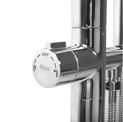 Смеситель для ванны Rea Clark хром напольный REA-B5301 Хром - фото 3