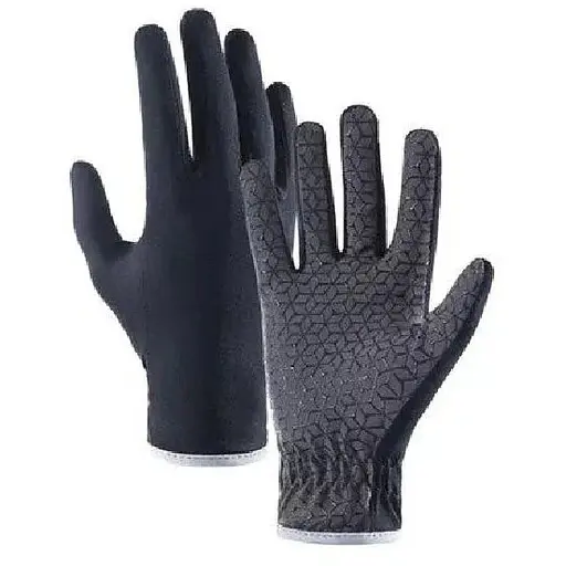 Перчатки нескользкие трикотажные Naturehike NH21FS035 L темно-синие