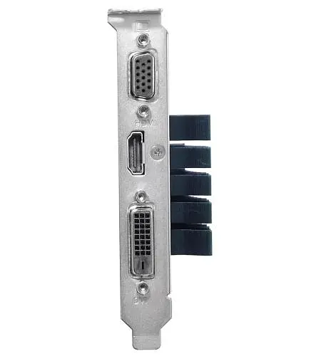 Видеокарта GeForce GT710 Asus 2Gb GDDR5 64-bit VGA/DVI-D/HDMI 954/5012 MHz Silent Low Profile (GT710-SL-2GD5-BRK-EVO) - фото 4