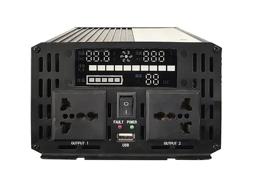 Інвертор GXQC SFX-1500W / 4200W DC 24 V — AC 220 V з функцією заряджання акумулятора - фото 3