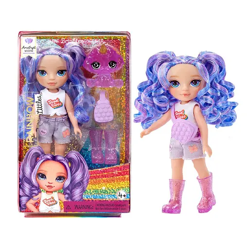 Игровой набор с куклой Аметиста Rainbow High 531234 серии Littles с аксессуарами - фото 2