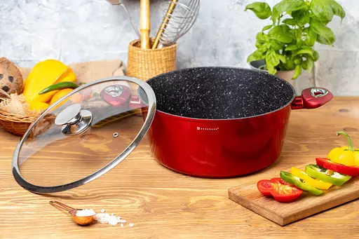 Кастрюля с крышкой Edenberg EB-7412 6.3 л 28 см