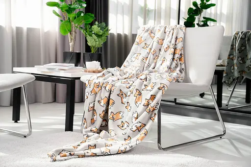 Плед Ardesto Flannel 160х200 см корги (ART0109PB) - фото 6