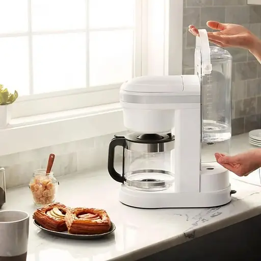 Капельная кофеварка KitchenAid 5KCM1208EWH - фото 4