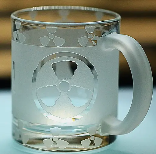 Скляна чашка 320 мл S T A L K E R  2 з гравіюванням ігрова кружка подарунок фанату Зони СТАЛКЕР матова - фото 5