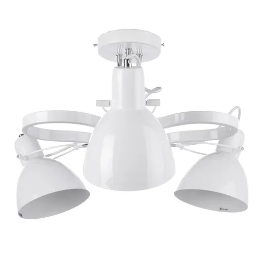 Люстра потолочная Brille в спальню E27 60W WH (BL-310S/3)