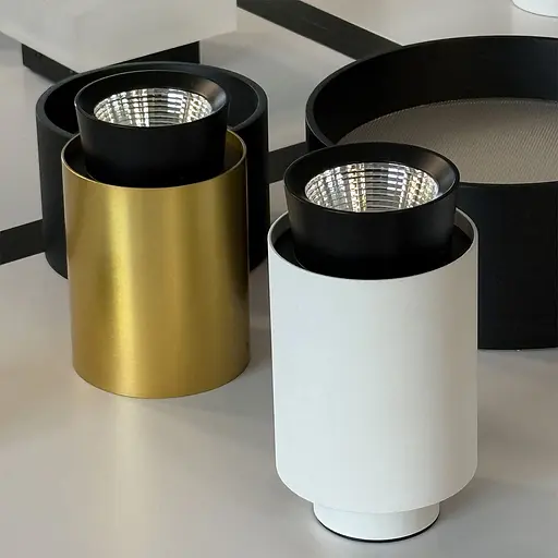 Накладной светильник Skarlat RSLC78015 15W WH+BK 3000K - фото 7