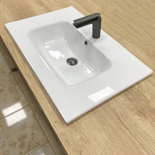 Умивальник VBI Mortara 70 white врізний VBI-018041, Білий - фото 1