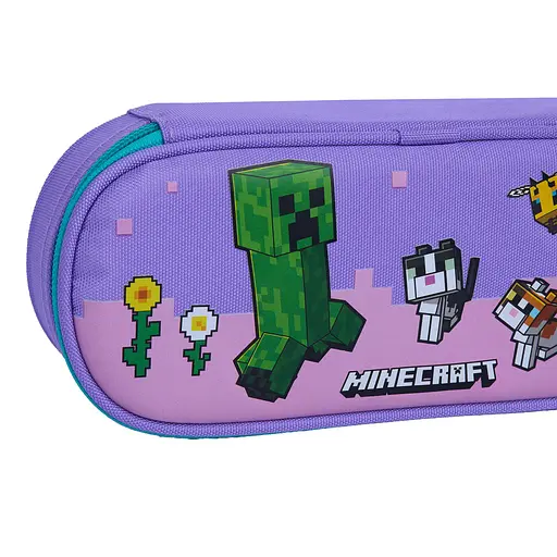 Школьный пенал мягкий Yes PH-30 Minecraft Pinky - фото 3