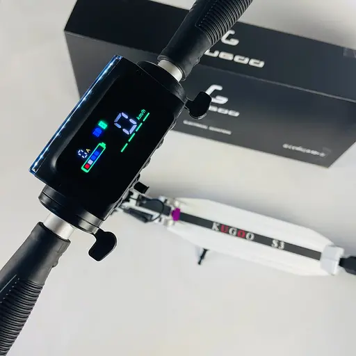 Электросамокат KUGOO S3 Jilong 8.8Ah 450W белый + сумка-чехол - фото 4