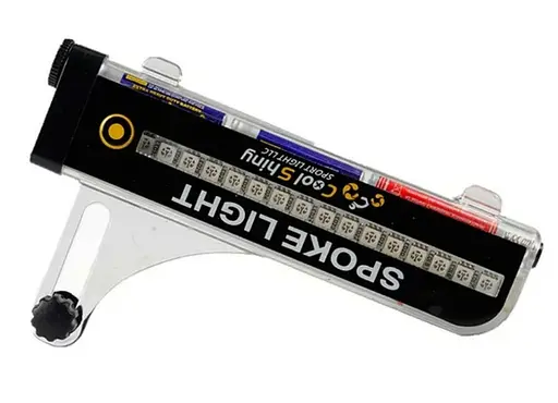 Велосипедная разноцветная светодиодная подсветка колес велосипеда Spoke Light 21 вело узор - фото 5