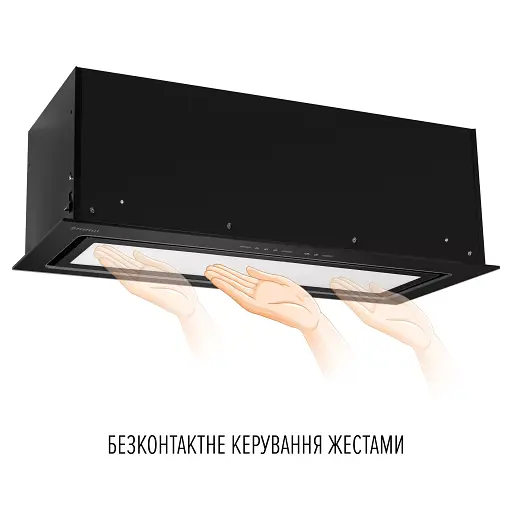 Вытяжка полновстраиваемая Perfelli Design Vision 9 Nero Silenzio - фото 5