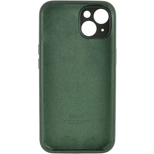 Чехол Epik Silicone Case Full Camera Protective AA для Apple iPhone 15, 6.1 Зеленый/Cyprus Green - фото 2