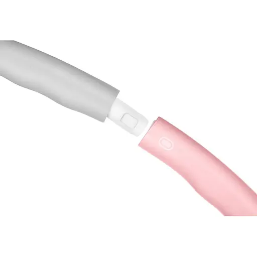 Хулахуп Gymtek з масажером 100см рожево-сірий - фото 5