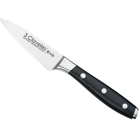 Ніж для чищення овочів 3 Claveles 90 мм Чорний 000266892