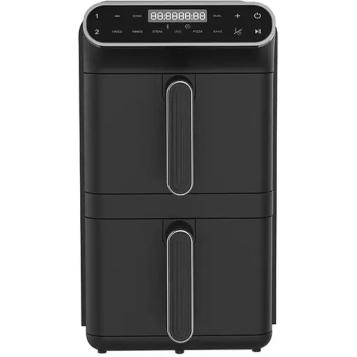 Мультипіч електрична Grunhelm GAF1100D 1500 Вт 11 л чорна (147285) - фото 4