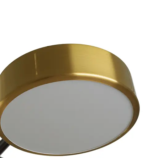 Люстра Brille лофт світлодіодна 42W NW BK/G (BL-939С/6) - фото 11